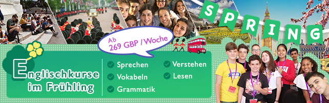 Englischkurse im Frühling