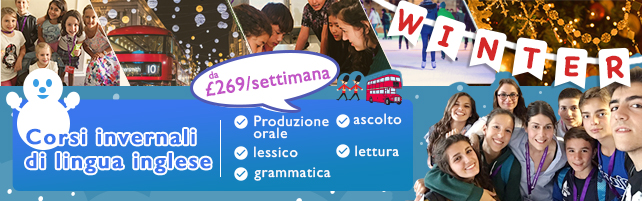 Corsi invernali di lingua inglese
