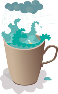 A storm in a teacup