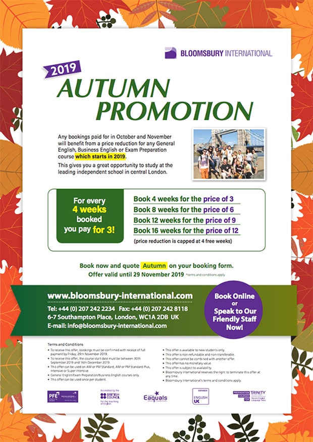 Special Offer 2019