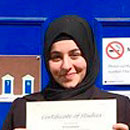 Kubra, English school student London