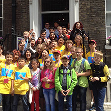 Matteo, English school student London